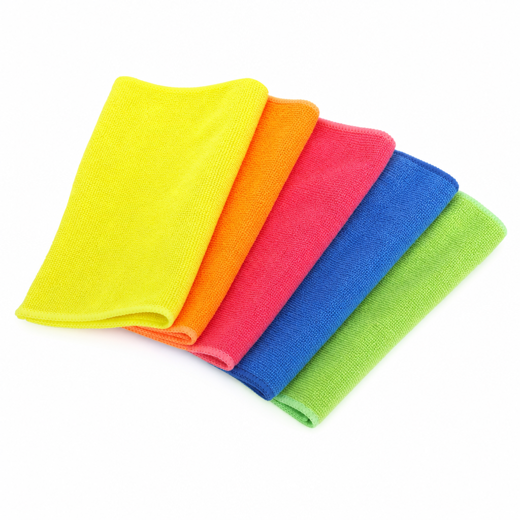 8'li Mikrofiber Temizlik Bezi Seti
